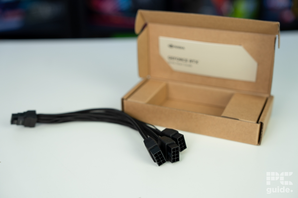 Nvidia RTX 5080 FE power adapter, Image by PCGuide