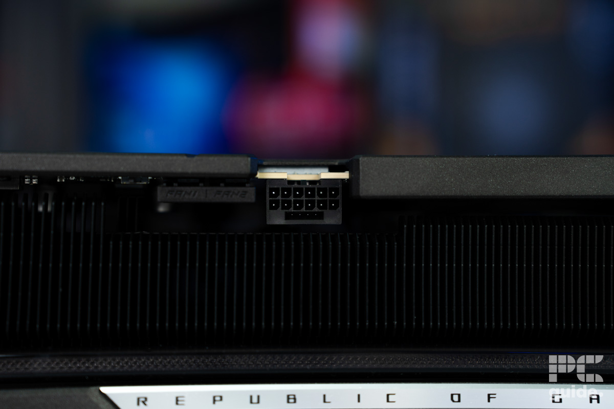 ROG Astral GeForce RTX 5080 OC power connector, Image by PC Guide