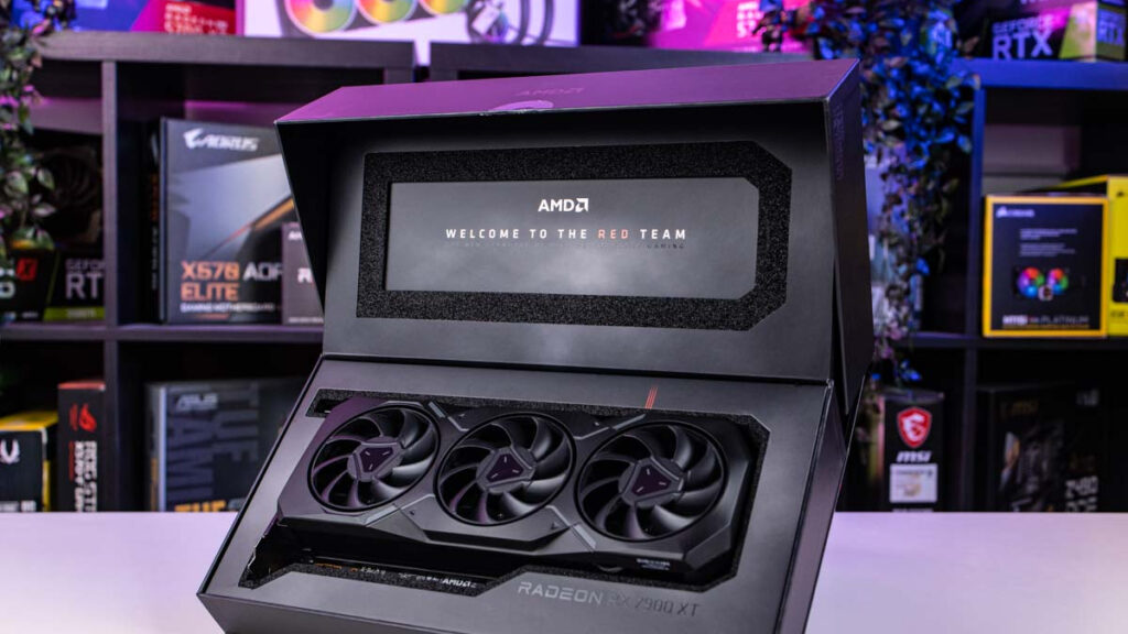 Radeon RX 7900 XT inside packaging, image by PC Guide