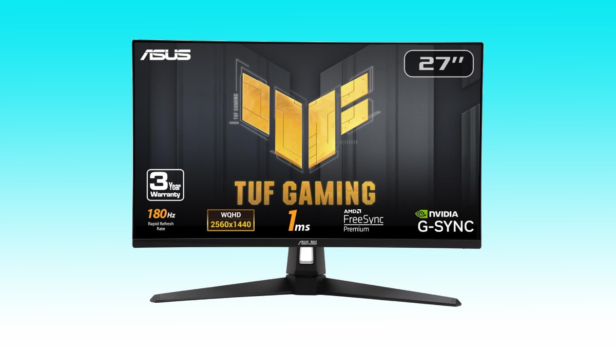 Amazon axe one of ASUS’ best 2K gaming monitors by 20% in latest deal