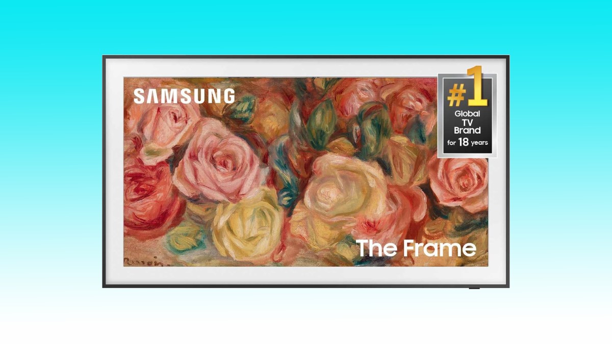 Amazon deal has axed $1,200 off of this 75-inch 4K Frame TV from Samsung