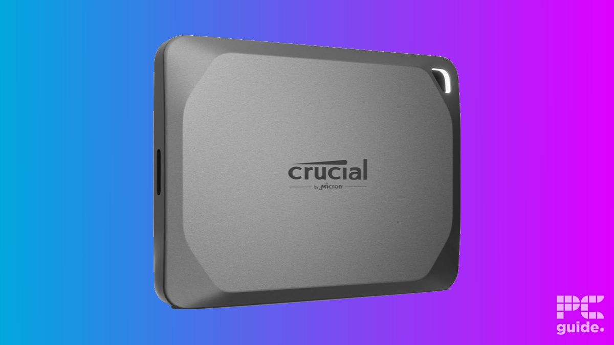 Get plenty of fast storage for a lot less with ths Crucial portable SSD deal