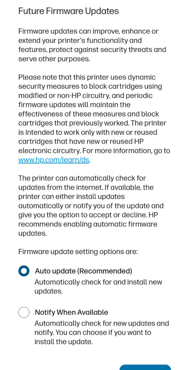 HP Envy 6120e firmware, Image by PC Guide