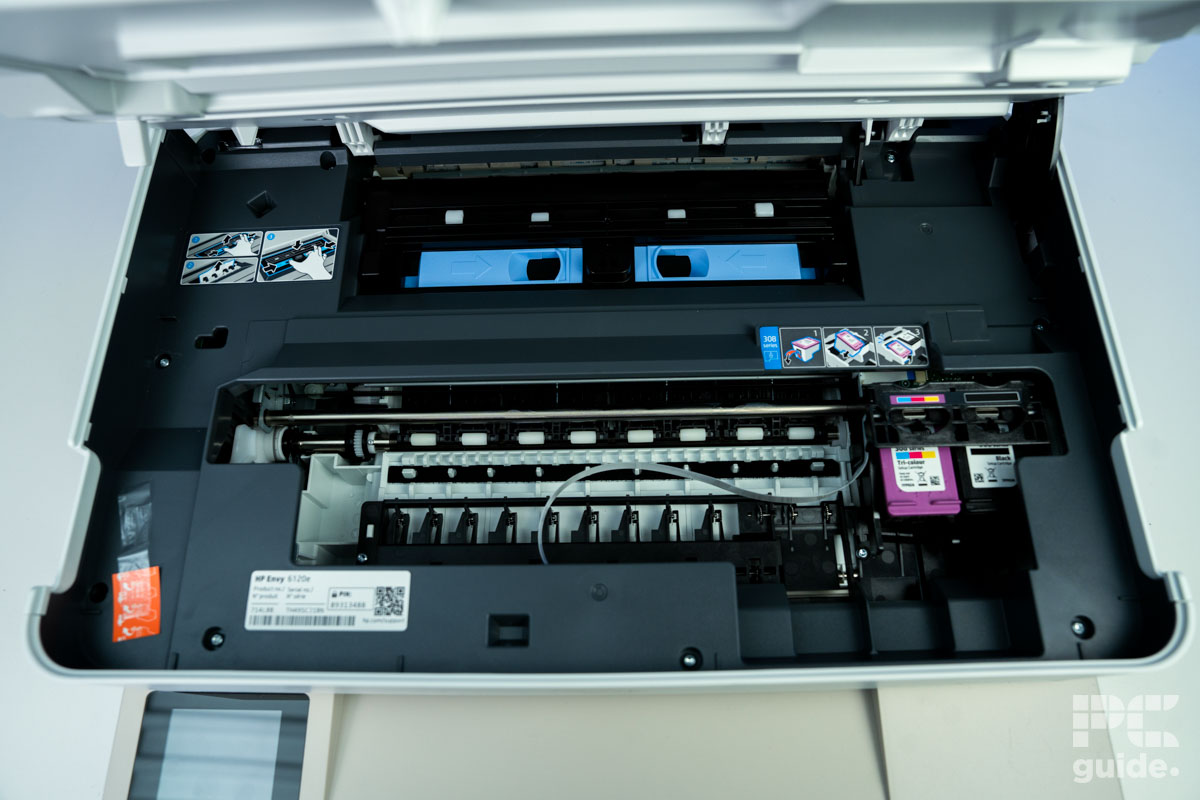 HP Envy 6120e inside, Image by PC Guide