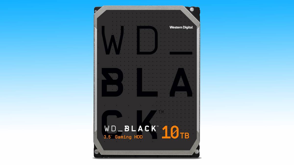 Storage fans, this huge WD_Black 10TB drive has returned to its Black Friday price