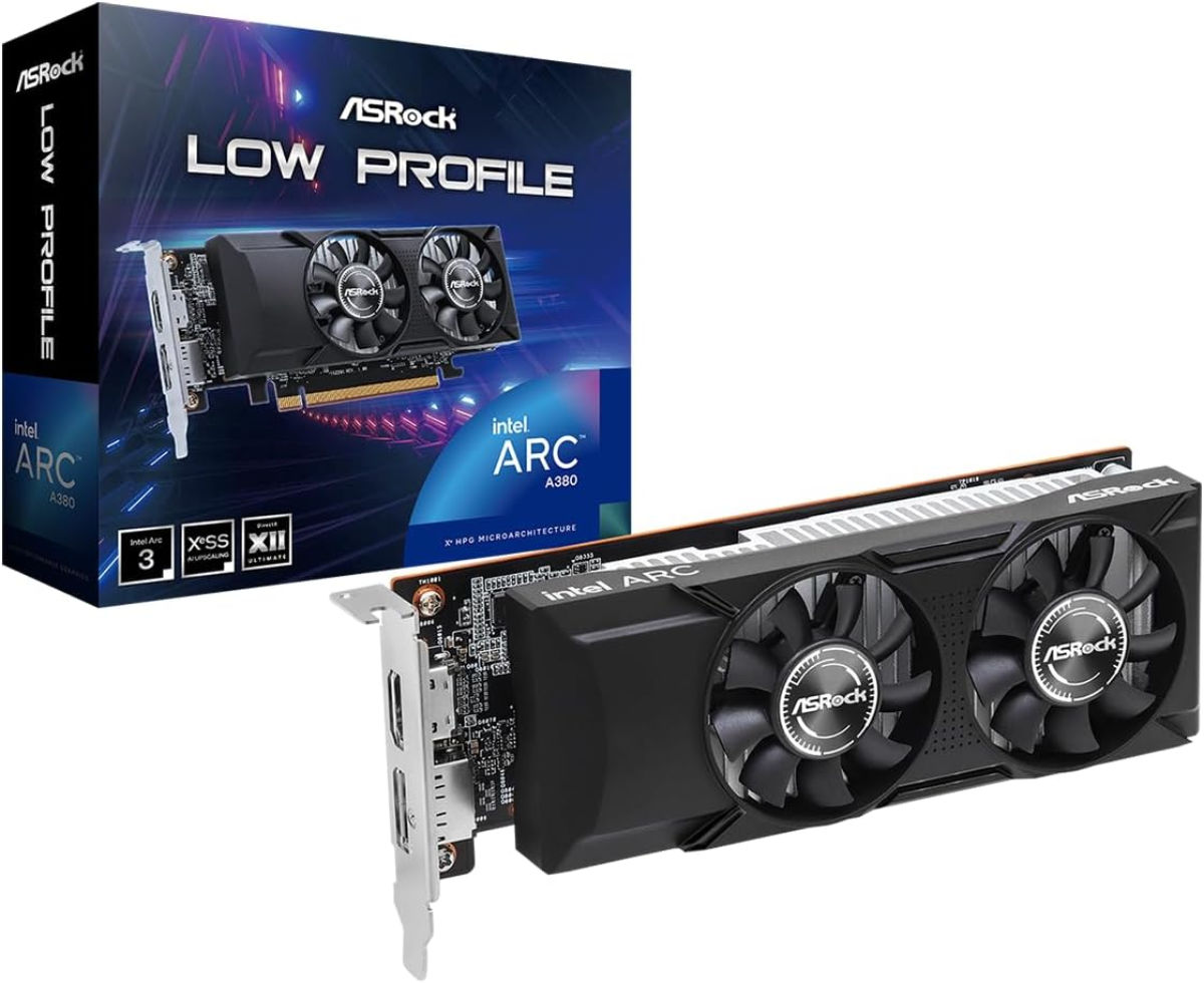 ASRock Intel Arc A380 Low Profile