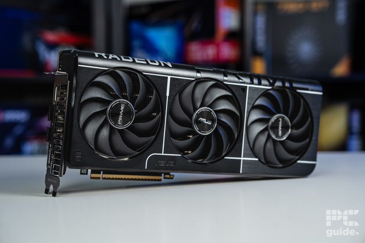 ASUS Prime RX 9070 XT OC profile, Image by PC Guide