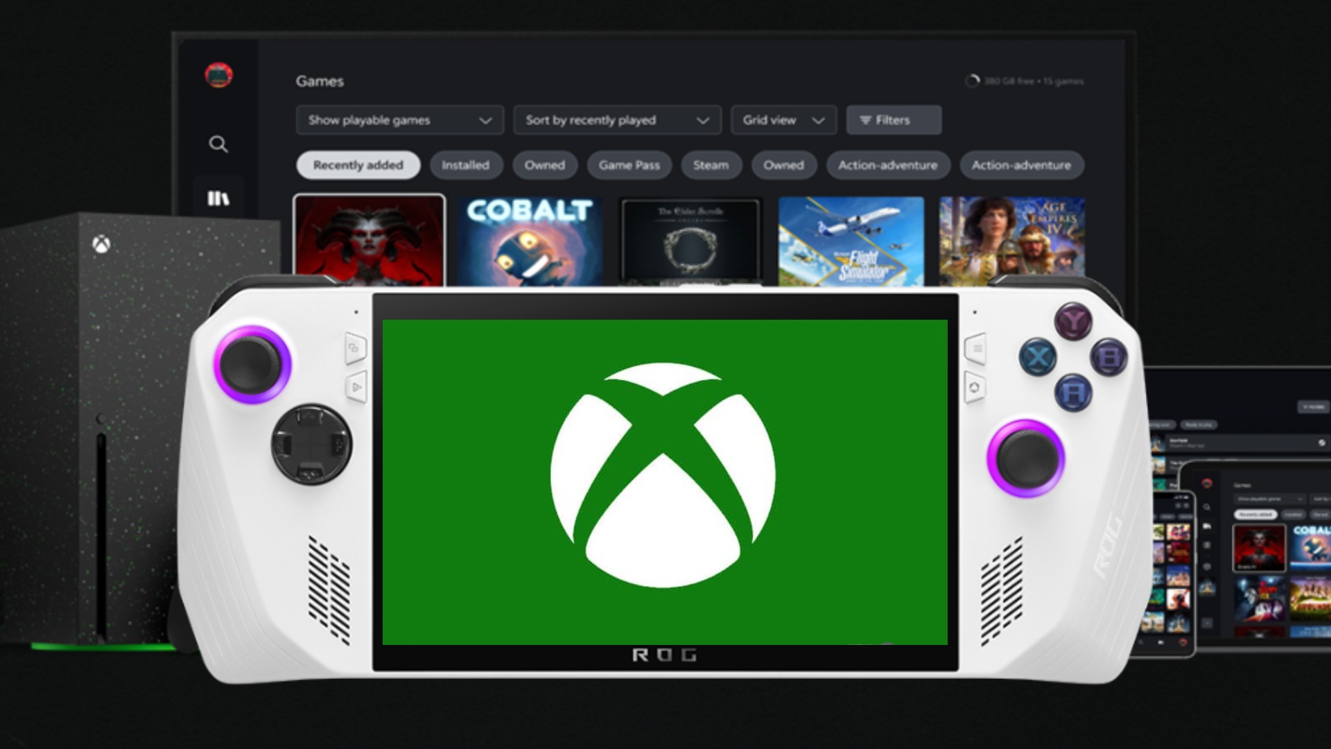 Microsoft may have accidentally revealed clues to Xbox handheld with Xbox UI update preview