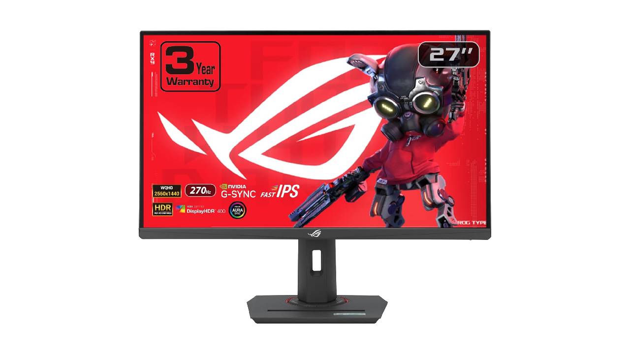 Ditch that 1080p monitor now, Amazon just slashed this ASUS ROG 1440p by 15% for Spring Sales