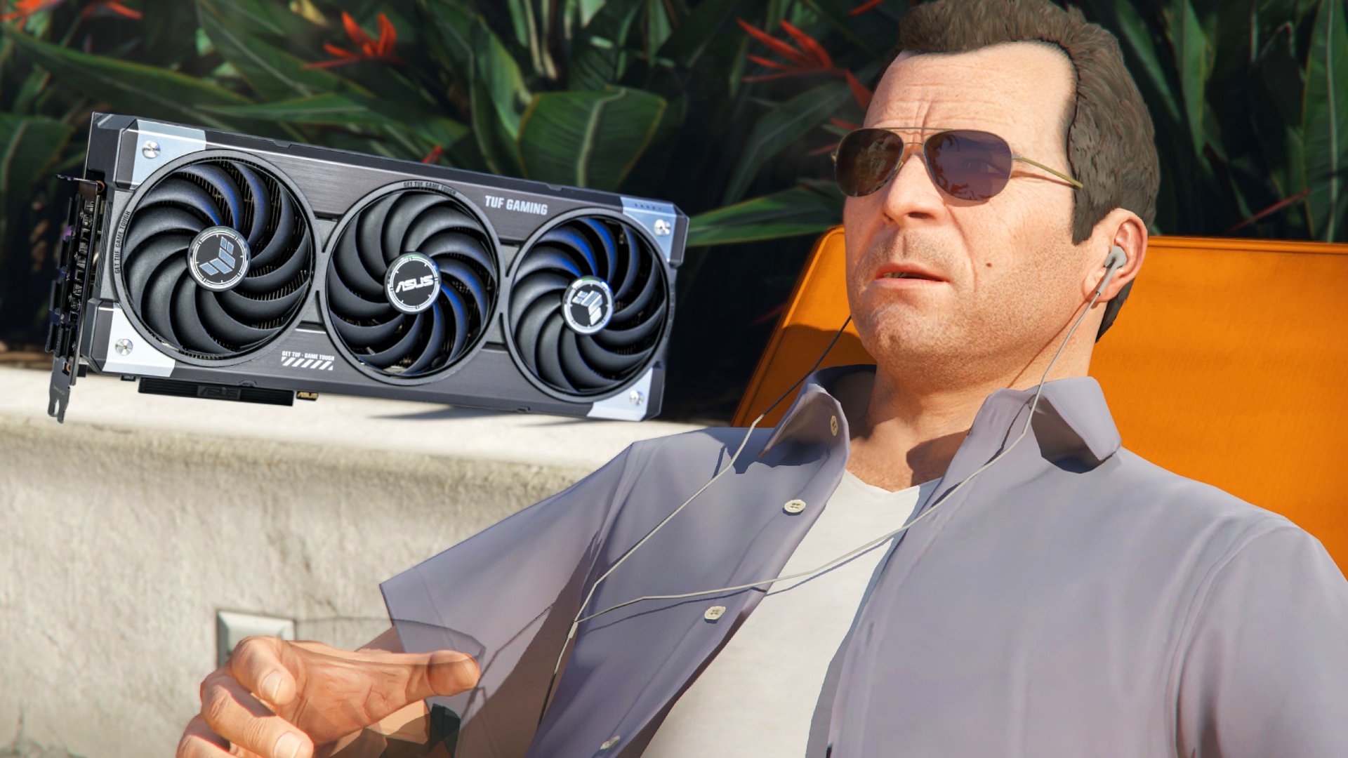 GTA V looks better than ever in Enhanced edition with ray tracing on the new RTX 5070