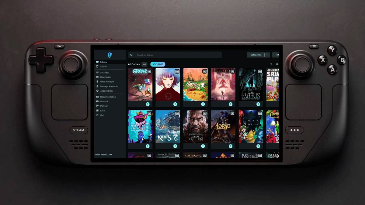 Steam Deck gets a boost with Heroic Launcher 2.16.0 update, adds shortcuts for uninstalled games and more