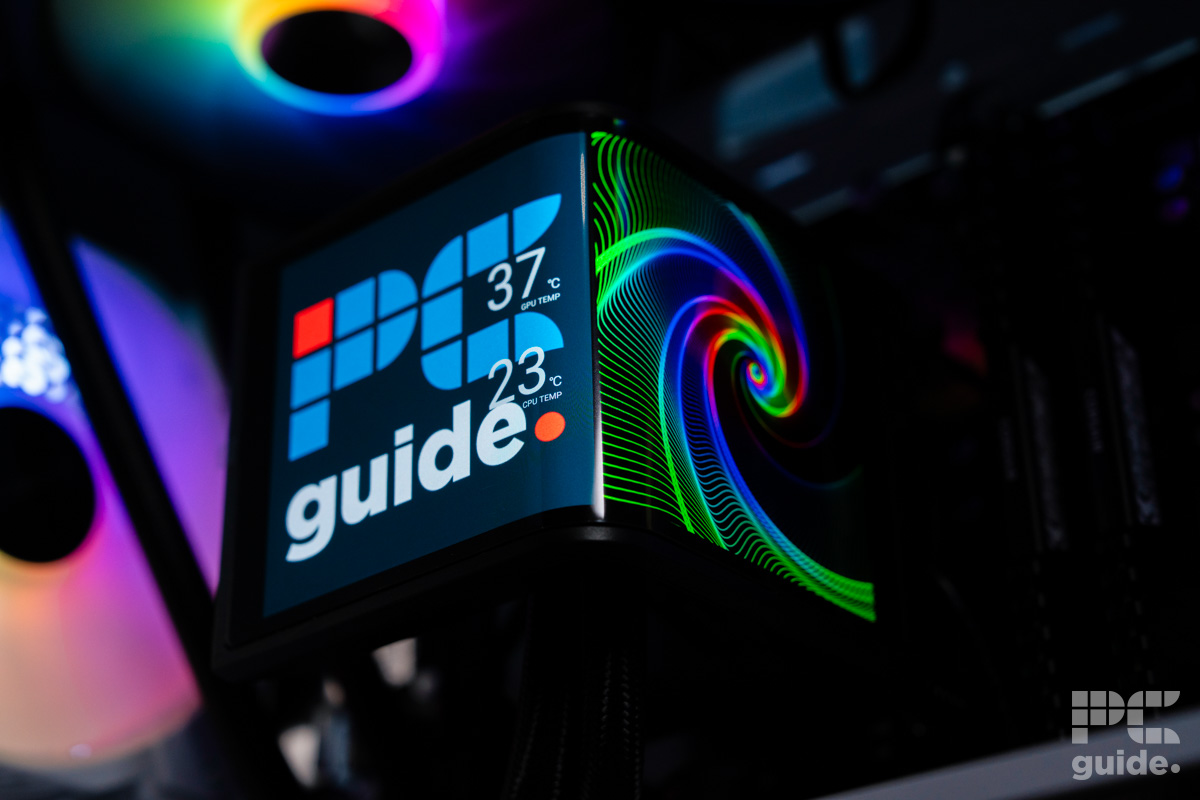 An AIO cooler with panoramic AMOLED display, now for even cheaper