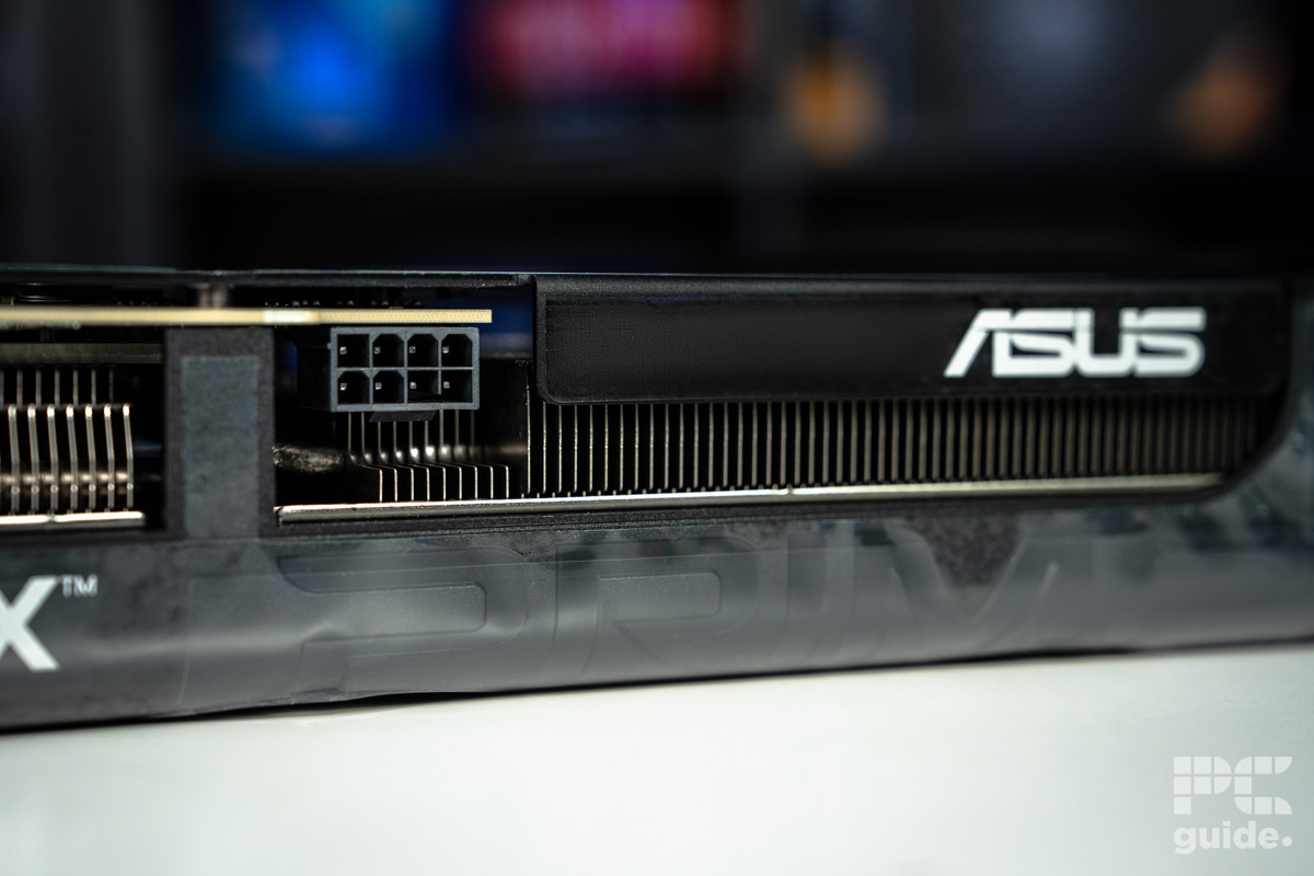 ASUS Prime RTX 5060 Ti 16GB OC power connector, Image by PC Guide