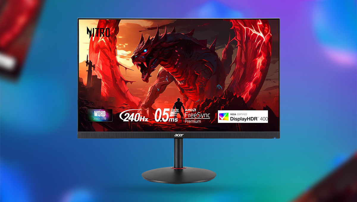 This wallet-friendly Acer 240hz, WQHD gaming monitor is now even cheaper