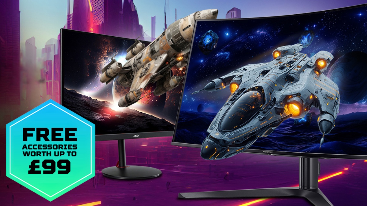 Acer is giving away a free accessory bundle with these Predator & Nitro gaming monitors, for a limited time