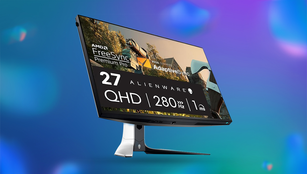 Super-fast Alienware QHD monitor is $200 off on Amazon and ideal for most PC builds