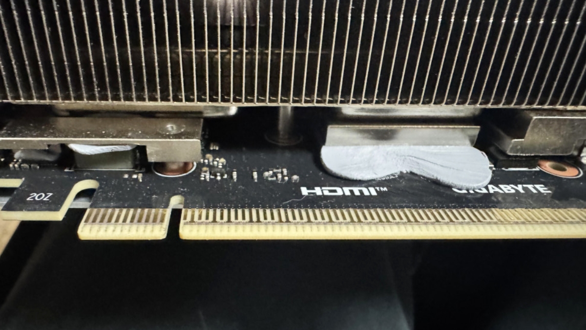 Gigabyte responds to thermal gel leakage on RTX 5080