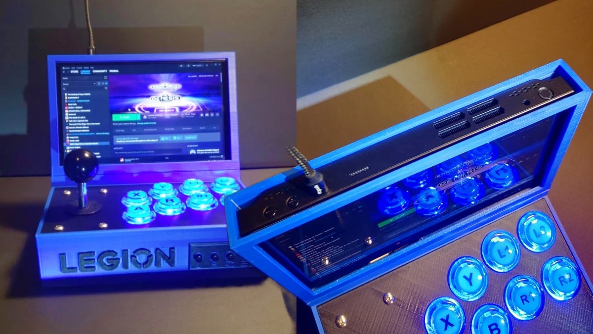 Turn your Lenovo Legion Go into a mini arcade machine and play games the old-school way