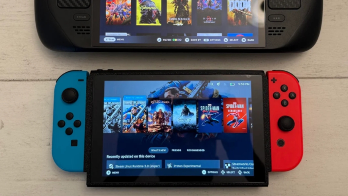 Steam Switch 2 hybrid handheld, source: Reddit