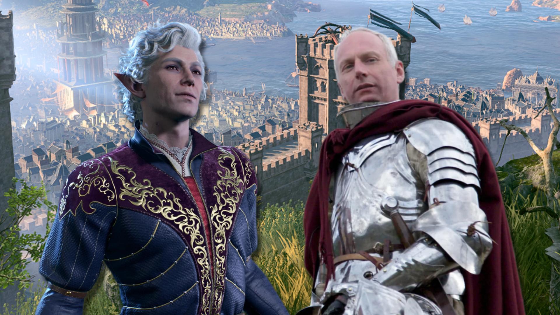 Baldur's Gate 3 Astarion with Larian Studios CEO Swen Vincke