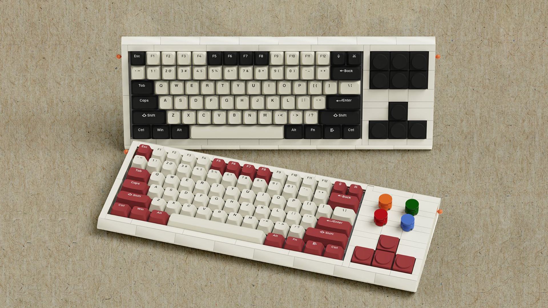 Modular Lego-style keyboard is teased ahead of Kickstarter launch