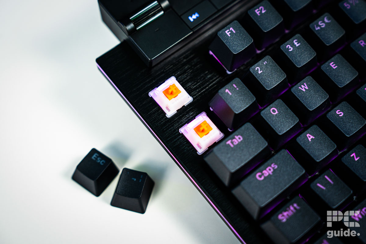 be quiet! Dark Mount caps and switches, Image by PC Guide
