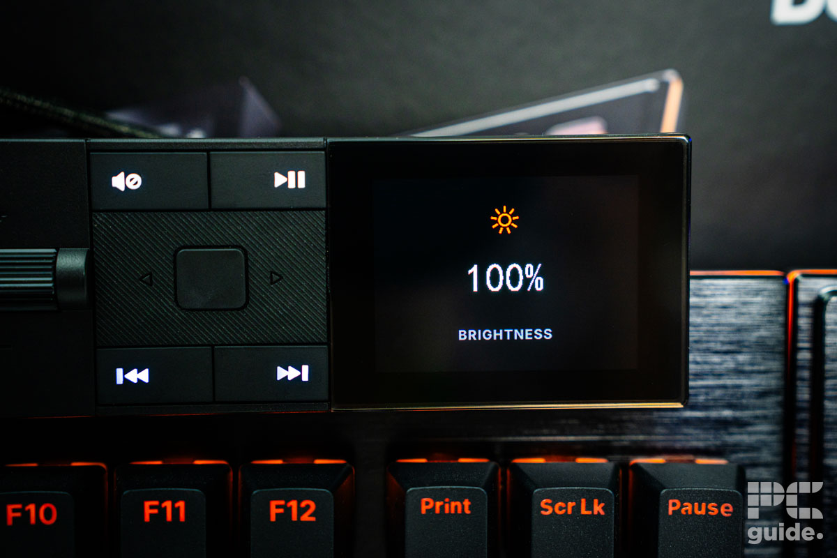 be quiet! Dark Mount media dock brightness, Image by PC Guide