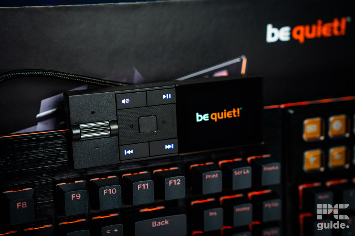 be quiet! Dark Mount media dock profile, Image by PC Guide