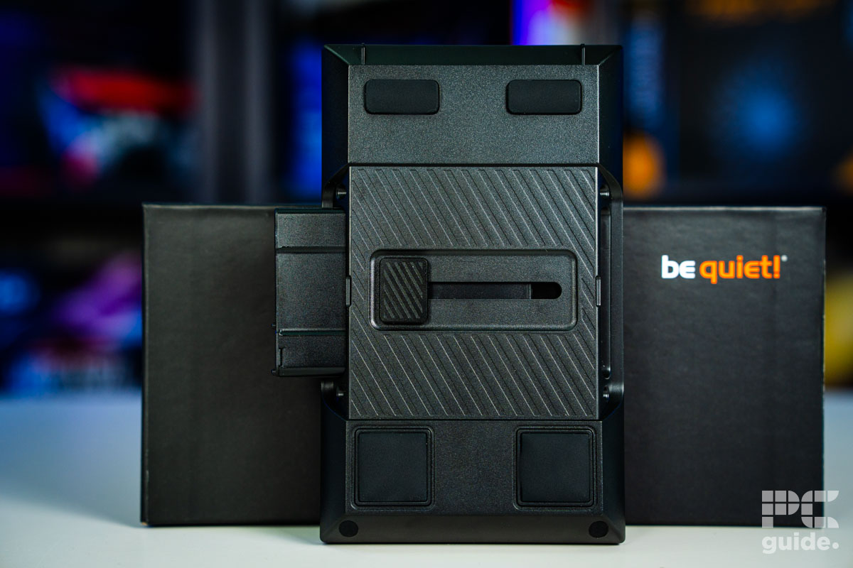 be quiet! Dark Mount numberpad underside connector slider, Image by PC Guide
