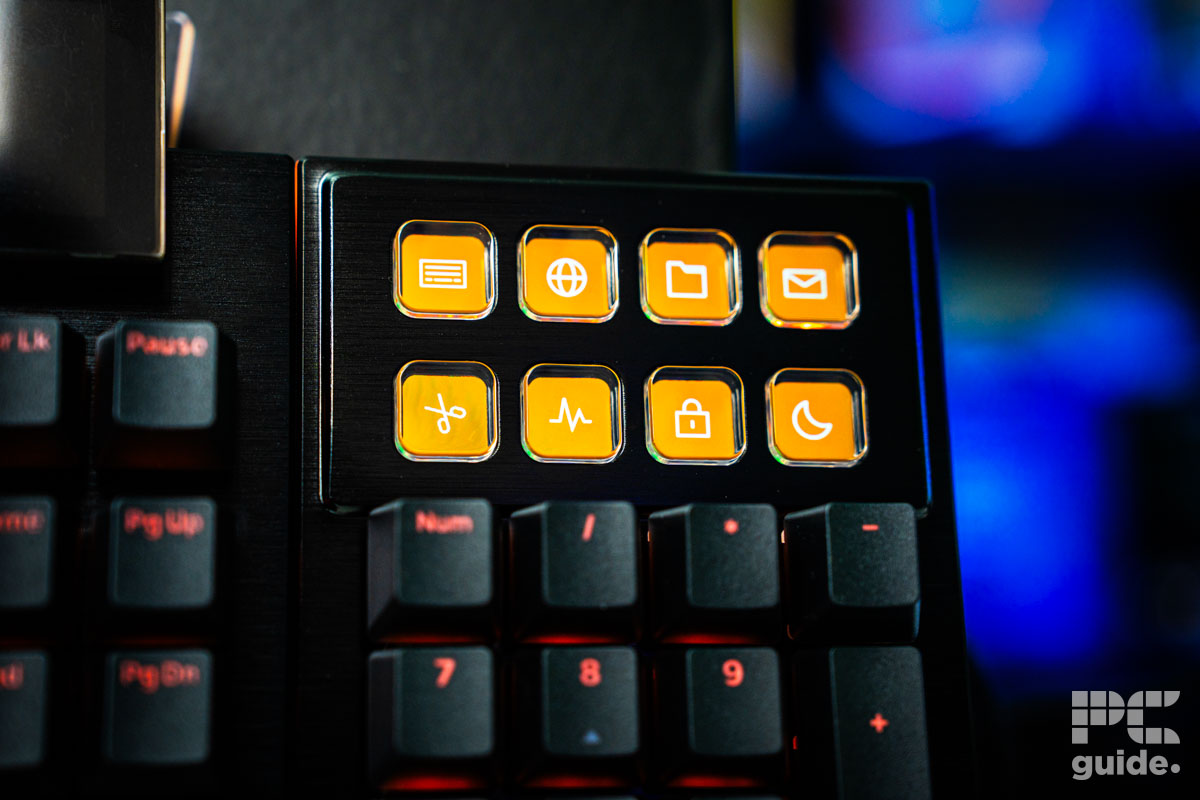 be quiet! Dark Mount numpad display keys, Image by PC Guide
