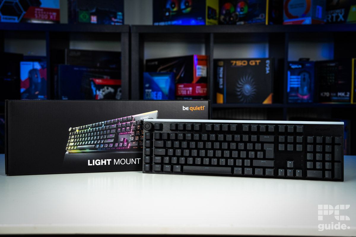 be quiet! Light Mount in front of box, Image by PC Guide