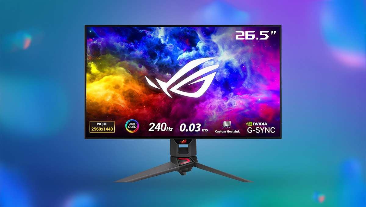 Lightning-fast ASUS ROG OLED gaming monitor drops back to its lowest price again