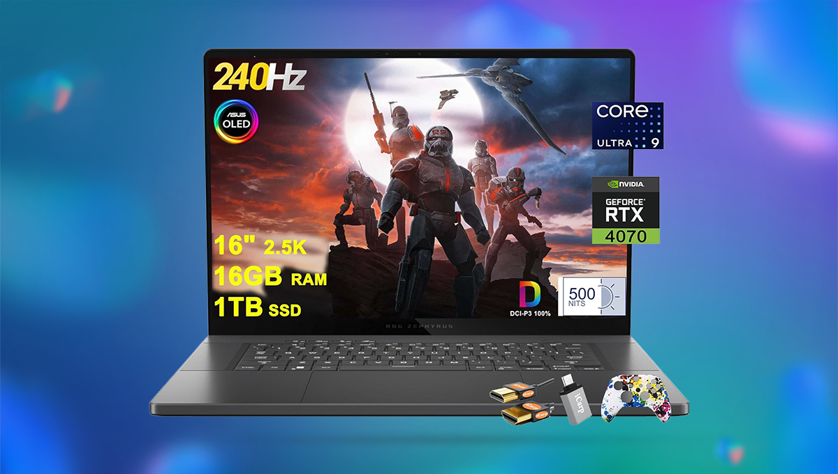 A win for gamers as deal sinks RTX 4070 laptop with OLED display to under $1700