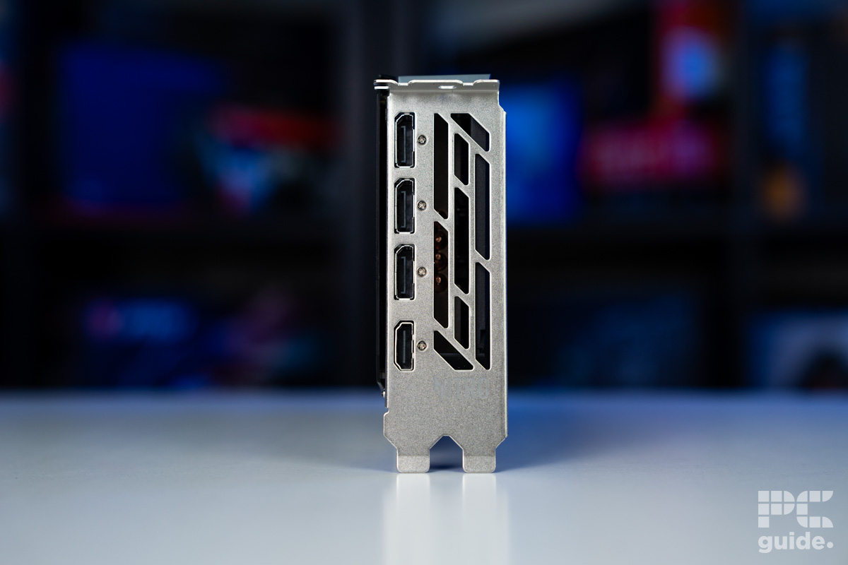 Acer Nitro Intel Arc B580 IO, Image by PC Guide
