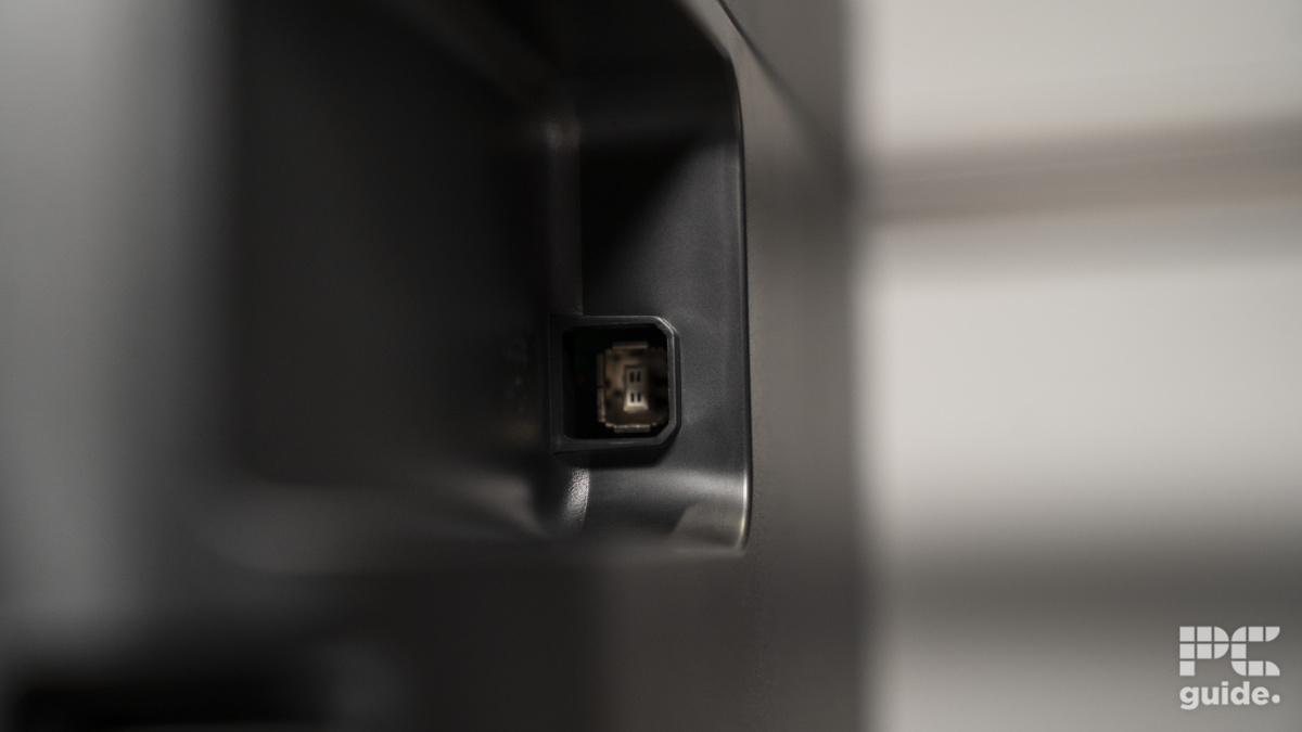 Epson EcoTank ET-2820 USB port, Image by PC Guide