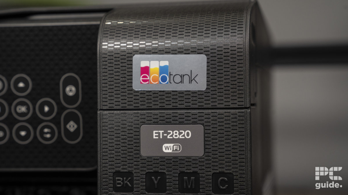 Epson EcoTank ET-2820 logo, Image by PC Guide