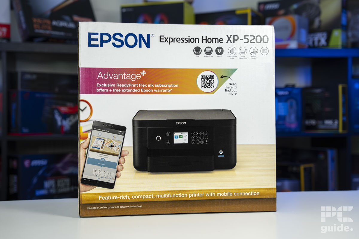 Epson XP-5200 box, Image by PC Guide