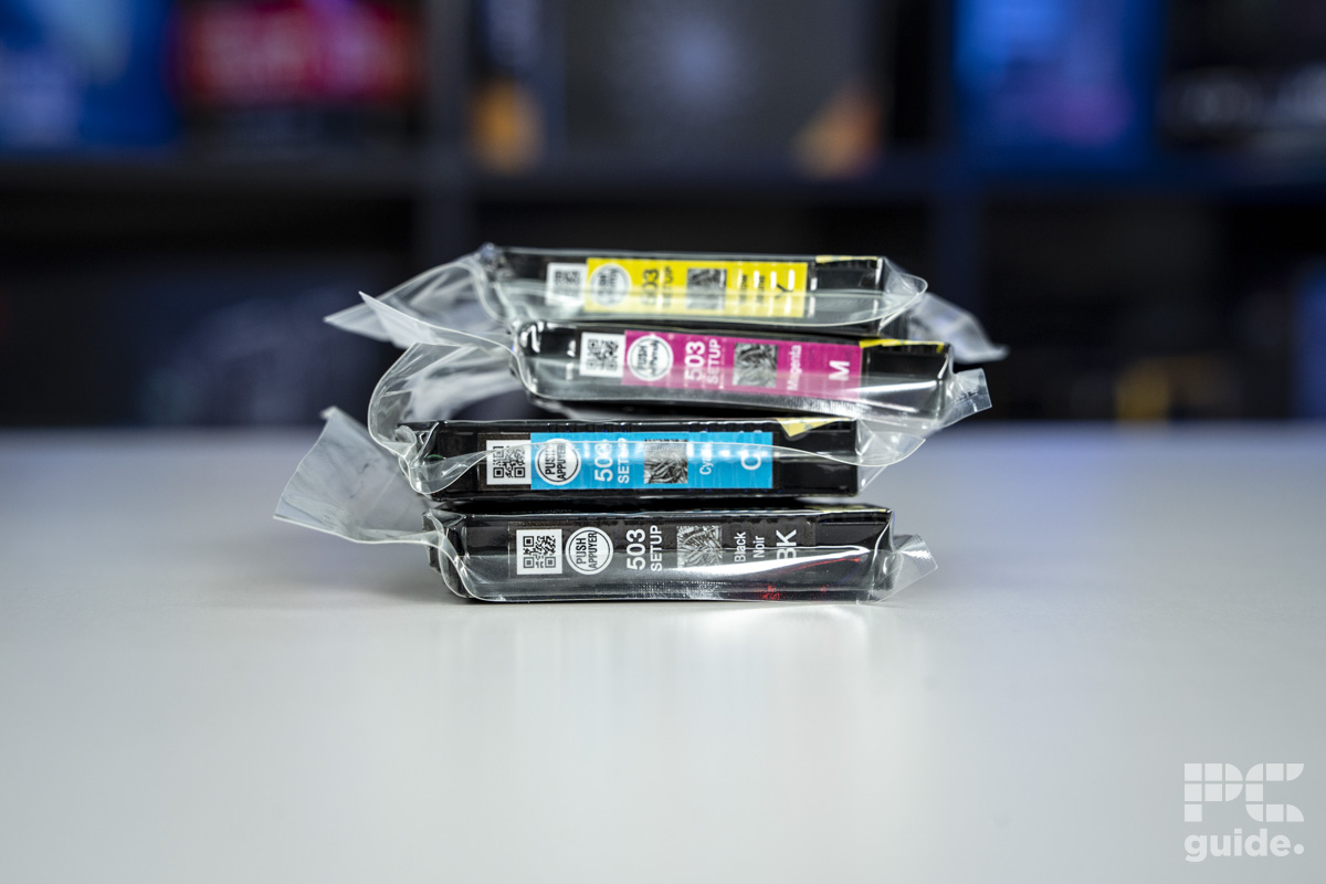 Epson XP-5200 cartridges, Image by PC Guide