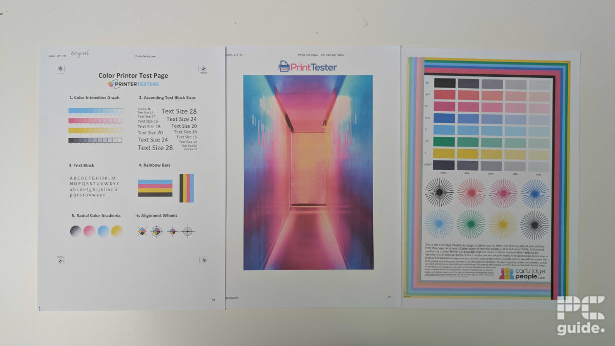 Epson XP-5200 color test, Image by PC Guide