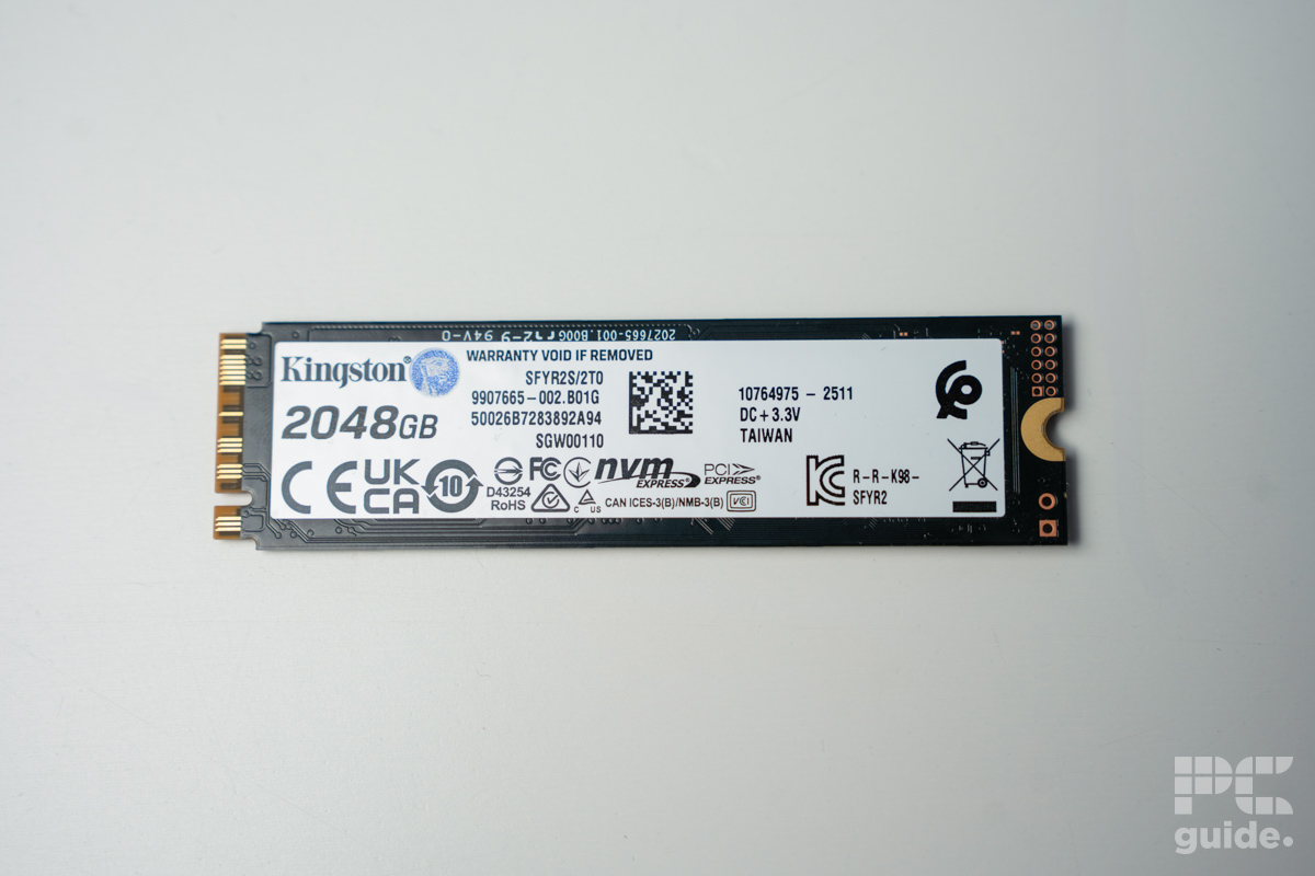 Kingston FURY Renegade G5 back, Image by PC Guide
