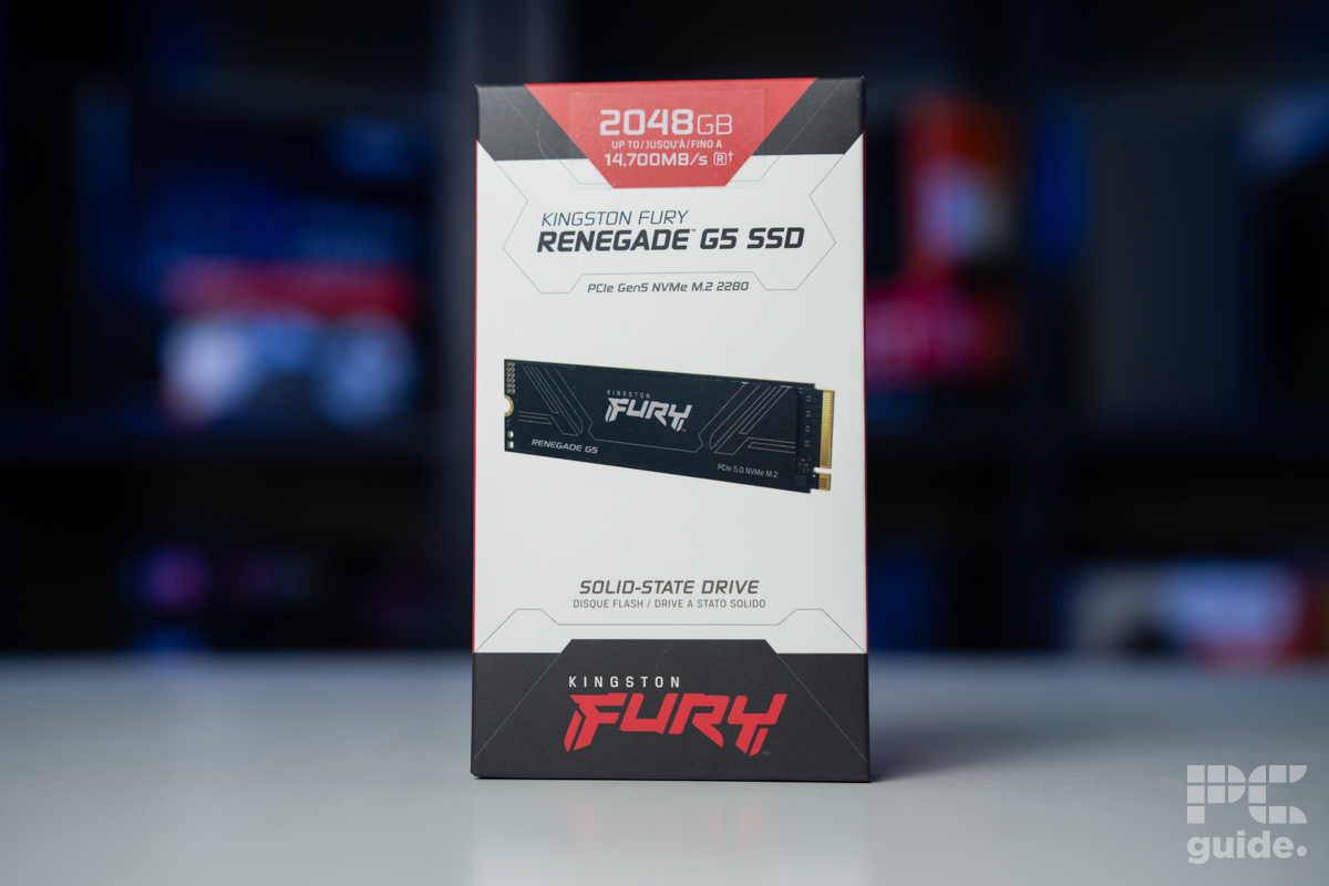 Kingston FURY Renegade G5 box, Image by PC Guide