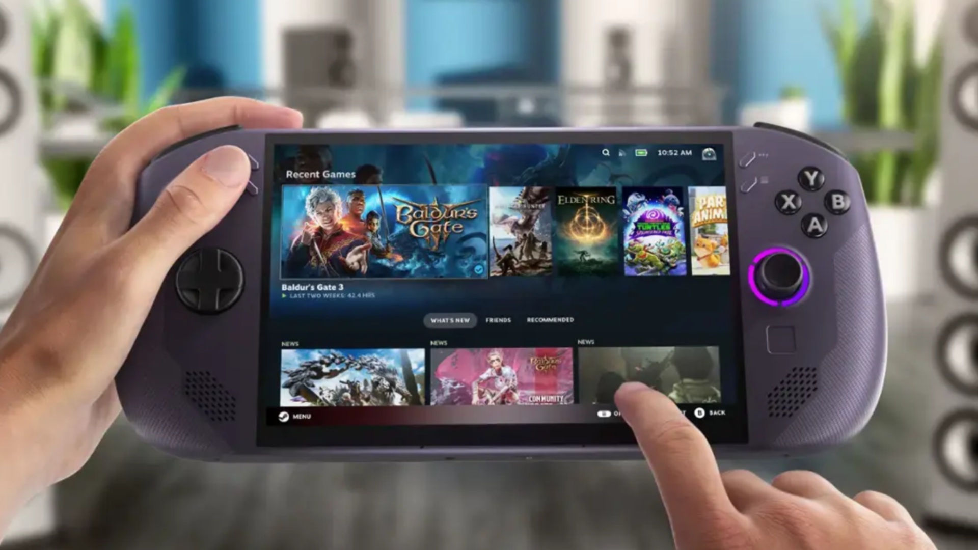 Latest SteamOS update readies for Legion Go S launch, trackpad support added