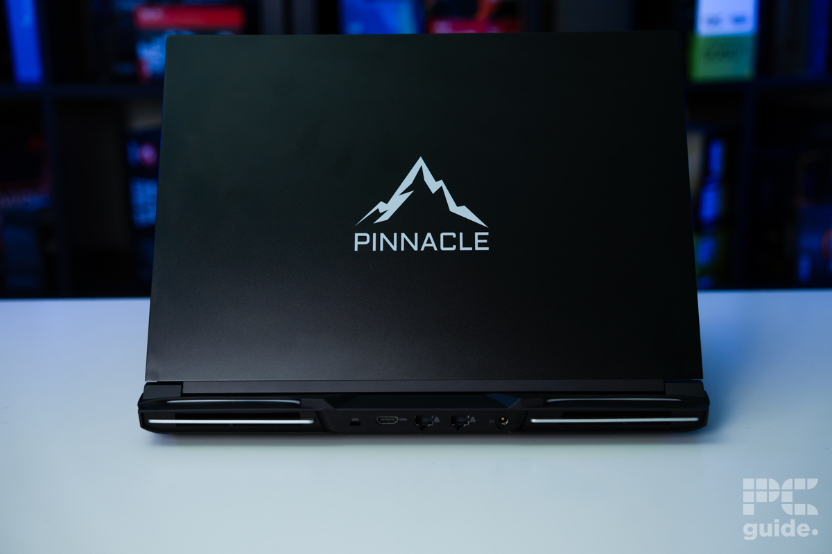 Pinnacle X580WNT-G back, Image by PC Guide