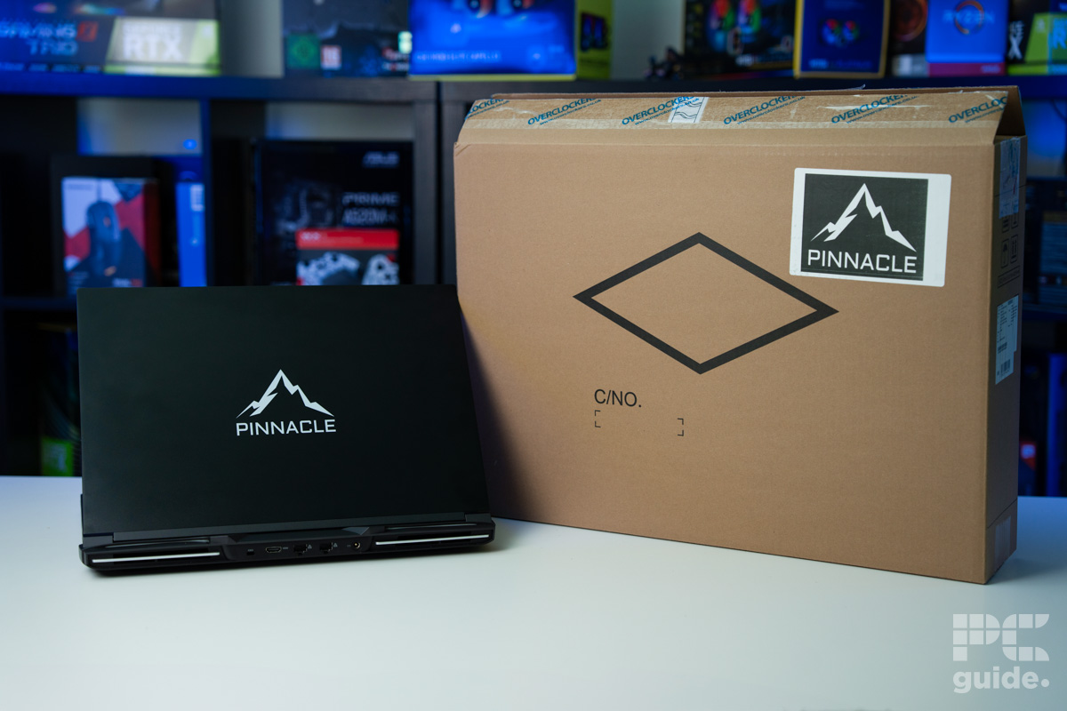 Pinnacle X580WNT-G with box, Image by PC Guide