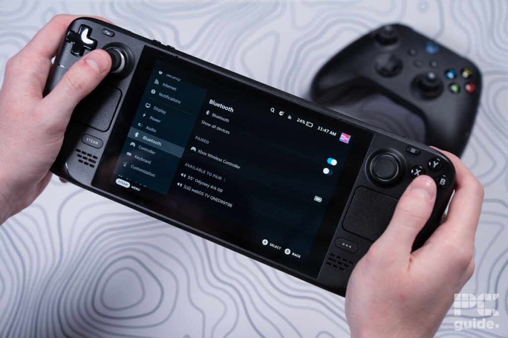 steam deck pairing options with bluetooth