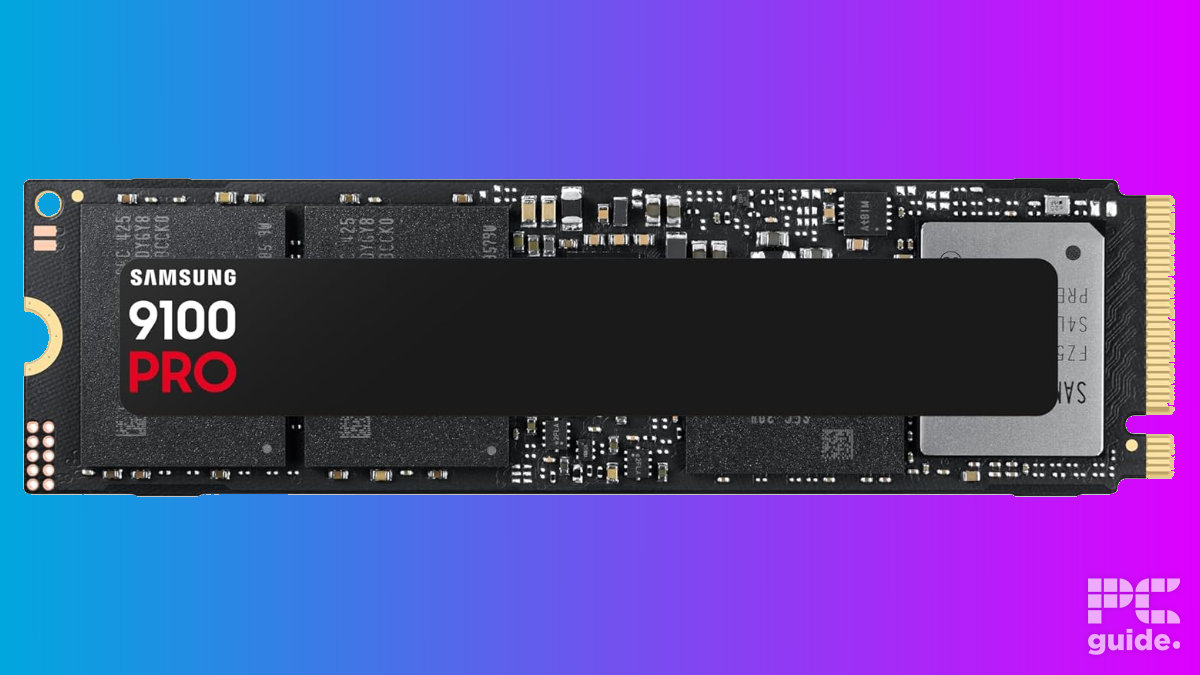 Upgrade to the latest NVMe Gen 5 for cheaper, as the Samsung 9100 Pro falls to the lowest price on Amazon