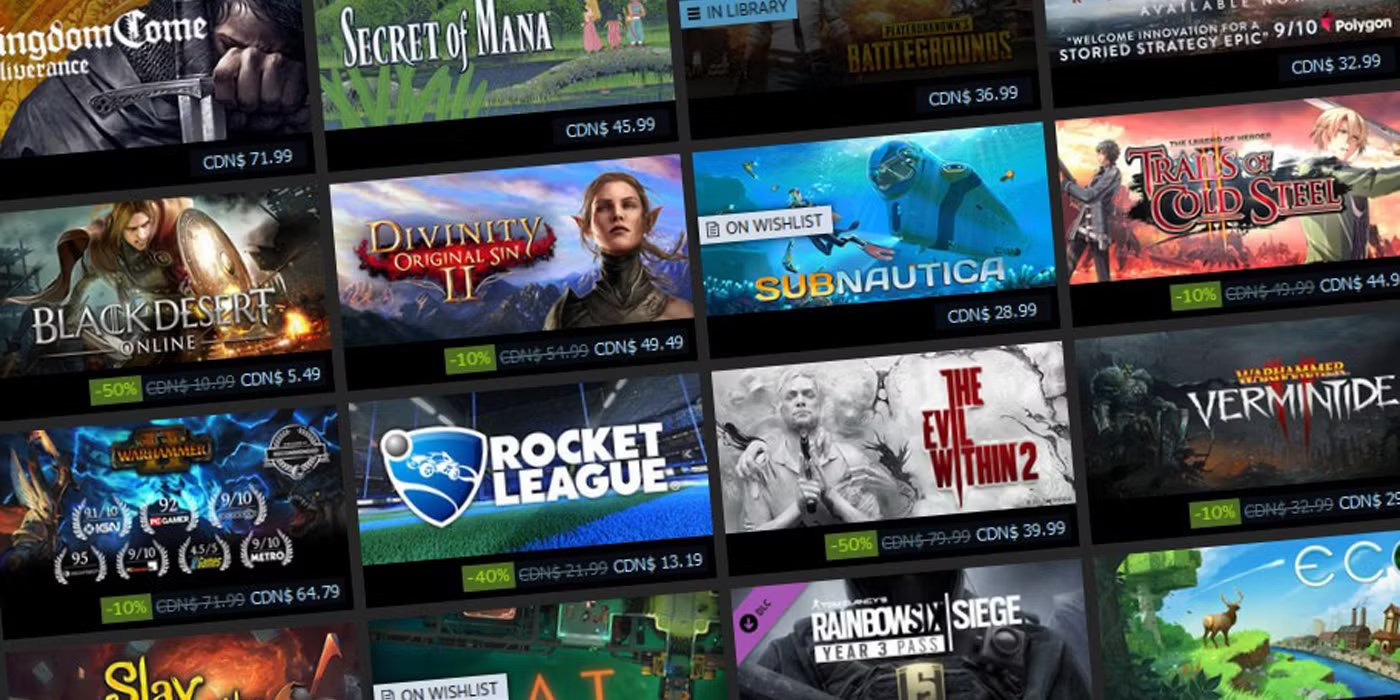 Gamers are being priced out of the hobby, so here’s a list of all upcoming Steam sales