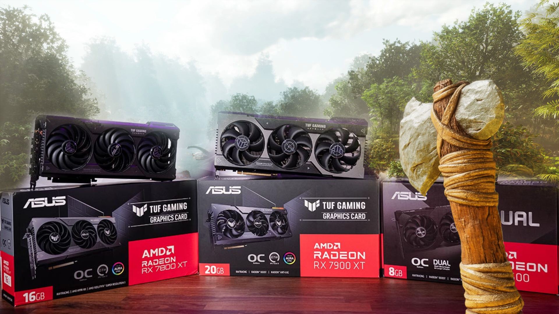 ARK Survival Ascended screenshot with Radeon GPUs edit