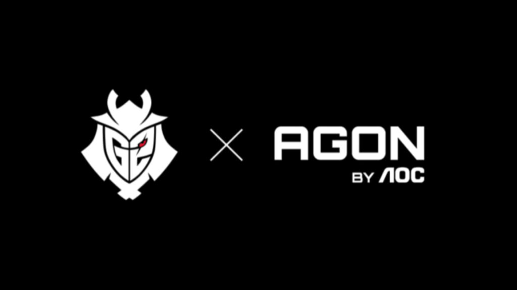 G2 Esports and AGON by AOC logos, source: AOC
