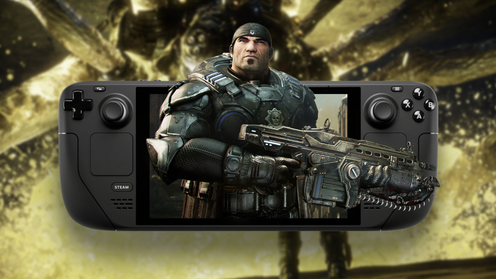 Gears of War remaster is already Steam Deck Verified, promises it is “optimized for PC & handhelds”